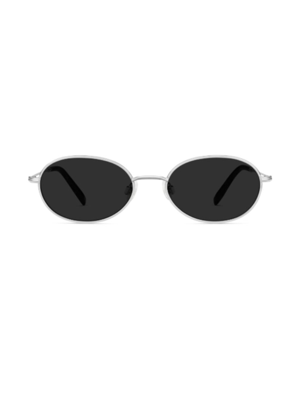 Warby Parker Arlo Sunglasses - Polished Silver